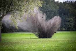 Handgranaat tot ontploffing gebracht bij Halfweg