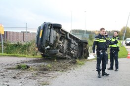Auto gecrasht in Aalsmeer
