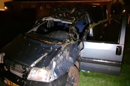 Spontane hagel: auto's crashen in Lijnden