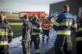 Brand in loods aan de IJweg in Hoofddorp