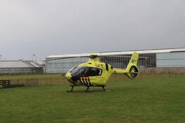 Val van steiger in Aalsmeer