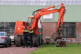 Gewonde bij ongeval met graafmachine in Aalsmeer