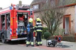 Schoorsteenbrand in Badhoevedorp