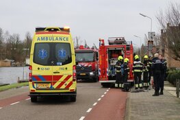 Schoorsteenbrand in Badhoevedorp