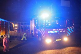 Groot alarm blijkt containerbrandje