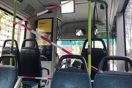 Niet meer voorin instappen in bussen vanwege Corona