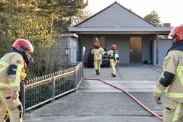 Saunabrand snel onder controle