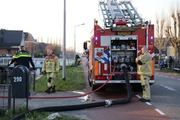 Saunabrand snel onder controle