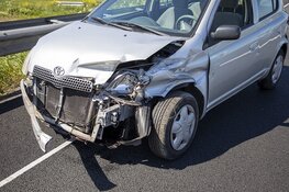 Veel schade en file door ongeval op de A9 bij Spaarndam