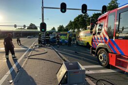Gewonde bij ongeluk op N201