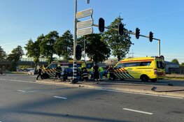 Gewonde bij ongeluk op N201