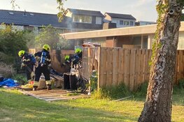 Ongeval met vuurkorf snel onder controle