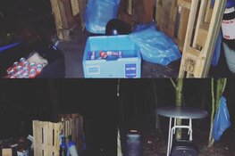 Honderden mensen bij illegaal feest in Haarlemmermeerse bos