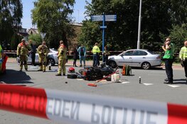 Motorrijder zwaargewond na aanrijding