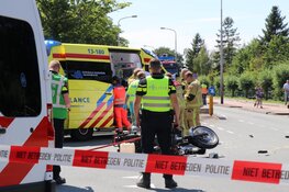 Motorrijder zwaargewond na aanrijding