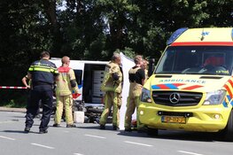 Motorrijder zwaargewond na aanrijding