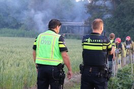 Brand in kas in Aalsmeer