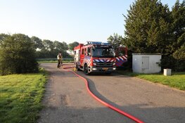 Brand in kas De Kwakel