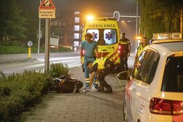 Scooterrijder gewond bij ongeval Oranje Nassaustraat Halfweg