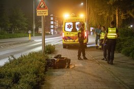 Scooterrijder gewond bij ongeval Oranje Nassaustraat Halfweg