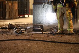 Brand in opslagloods De Kwakel