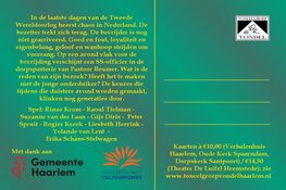 ‘Na de Vrede’ door Toneelgroep Vondel