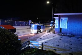 Automobilist aangehouden na eenzijdig ongeluk
