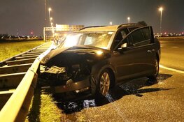 Ongeval met drie auto's op A9 bij Boesingheliede: twee gewonden