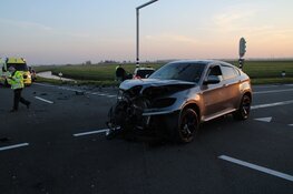 Veel schade bij ongeval in Vijfhuizen