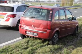 Veel blikschade bij ongeval N201