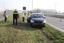 Veel blikschade bij ongeval N201