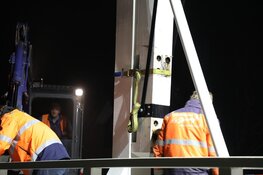 Schade aan brug Aalsmeer tijdens werkzaamheden
