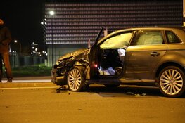 Gewonde bij botsing tussen busje en auto bij Schiphol-Rijk