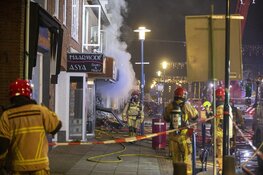 Grote brand in winkel Ophelialaan Aalsmeer
