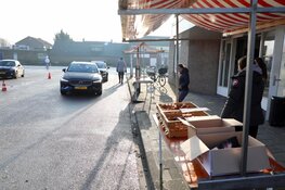 Oliebollen drive-thru georganiseerd door HV Aalsmeer en Muller Banket