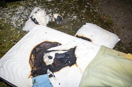 Brand door elektrische deken aan de Lijnderdijk