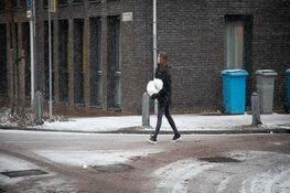 Sneeuwpret in Aalsmeer