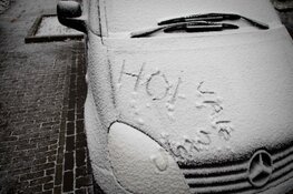 Sneeuwpret in Aalsmeer