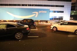 Meerdere auto's botsen op Schiphol-Oost