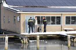 Volop drukte op het ijs in Aalsmeer-dorp