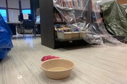 Lekkage in bibliotheek Aalsmeer