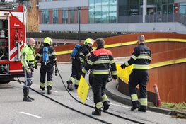 Motorfiets in brand in Hoofddorp