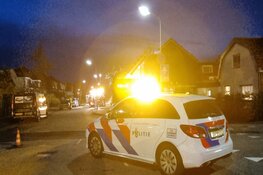 Schuur in brand in Zwanenburg