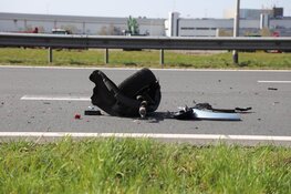 N201 afgesloten na ongeval