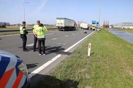 N201 afgesloten na ongeval