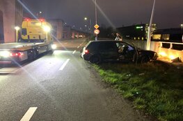 Weg afgesloten na aanrijding bij Schiphol
