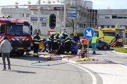 Gewonde en enorme ravage na ongeval Hoofddorp