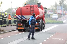 Brand in loods in Zwaanshoek