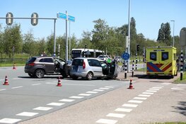 Veel schade na ongeval bij Schiphol