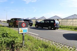 Kettingbotsing met vier voertuigen in Aalsmeer